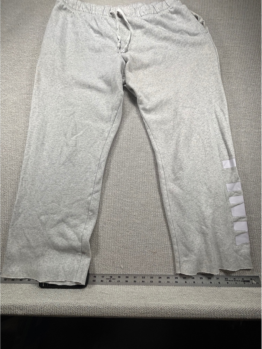 Victoria's Secret PINK Light Gray Sweatpants with Logo